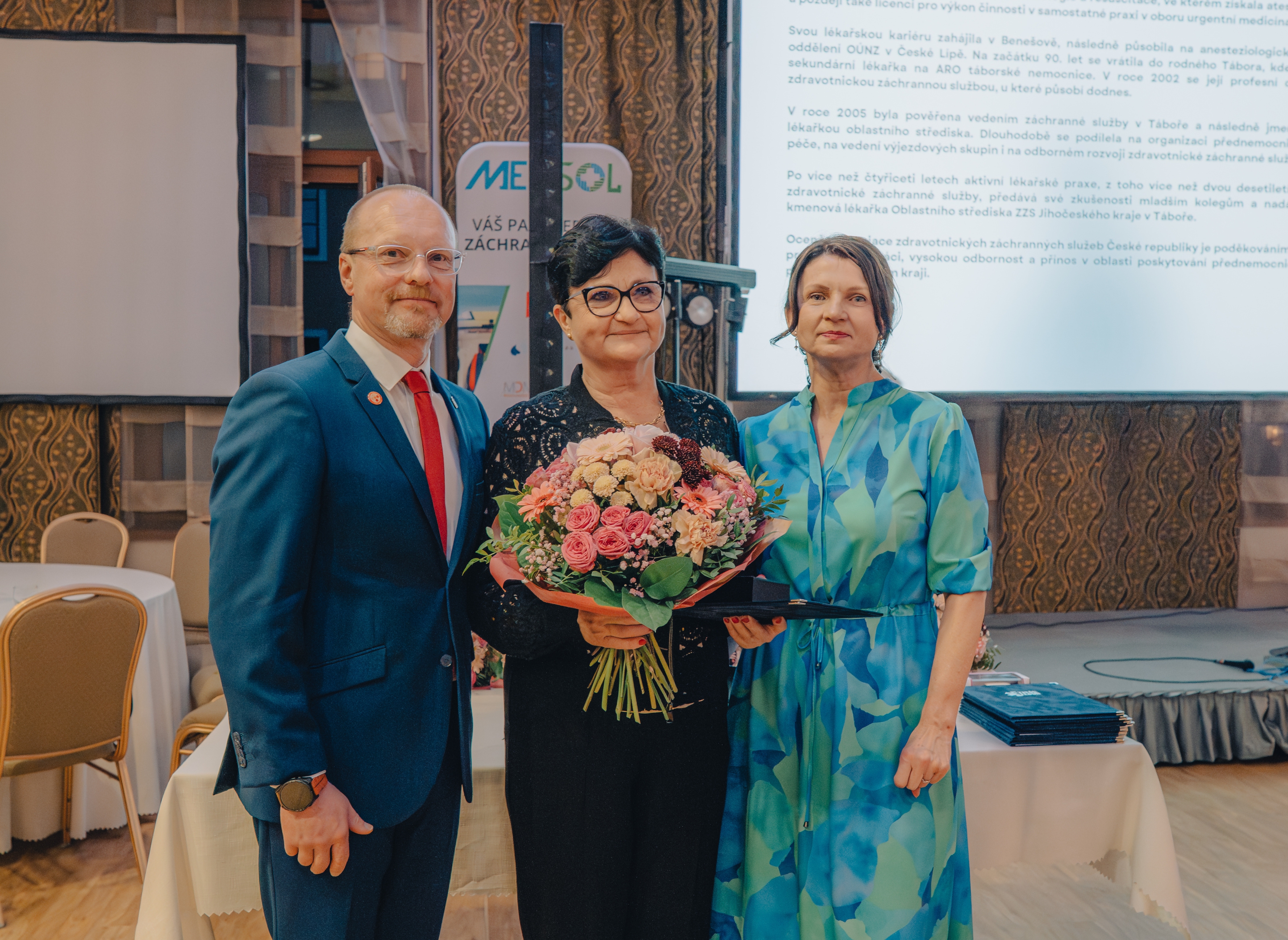 Ocenění pro MUDr. Naděždu Dobrovodskou